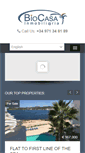 Mobile Screenshot of biocasa-inmobiliaria.com